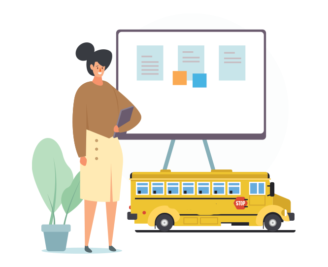 Taşımalı Eğitim, okullara, okul otobüsü işlemleri hakkındaki tüm bilgilerin bütün veya dilimler halinde gösterilebildiği standart raporlar sağlar.